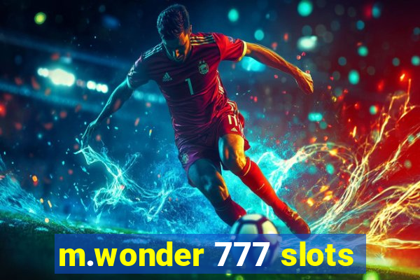 m.wonder 777 slots