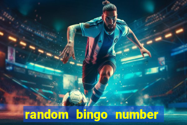 random bingo number generator 1-90