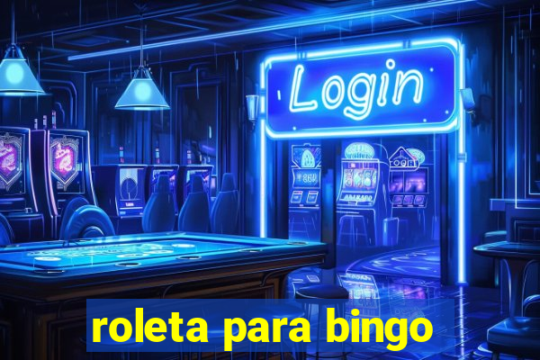 roleta para bingo