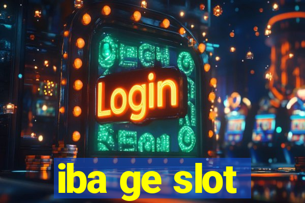 iba ge slot