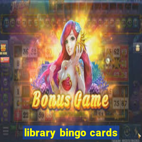 library bingo cards