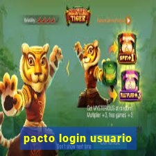 pacto login usuario