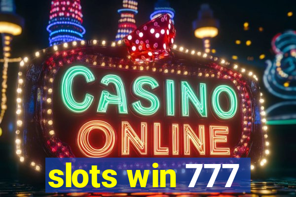 slots win 777