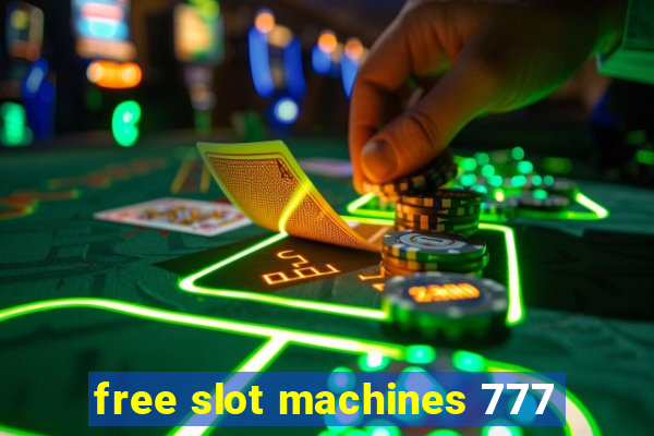 free slot machines 777