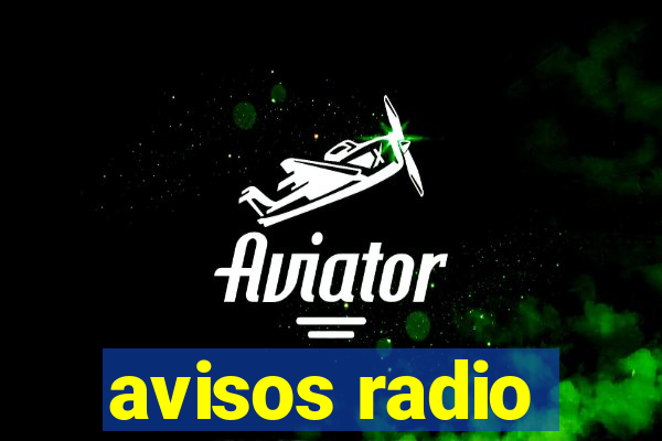 avisos radio