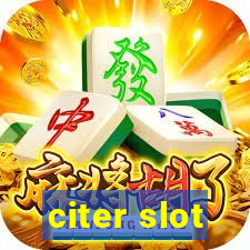 citer slot