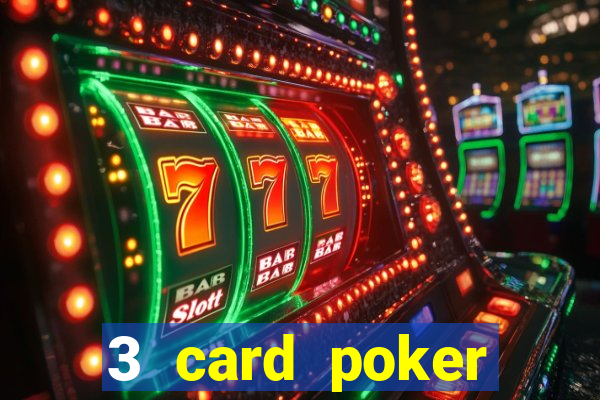 3 card poker casino rules