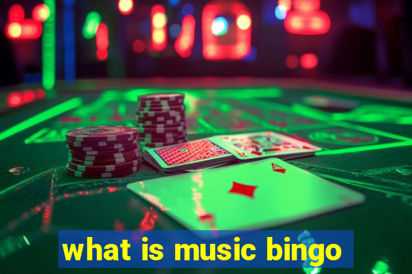 what is music bingo