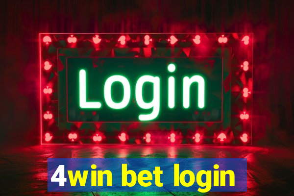 4win bet login