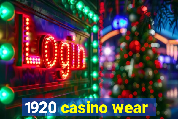 1920 casino wear