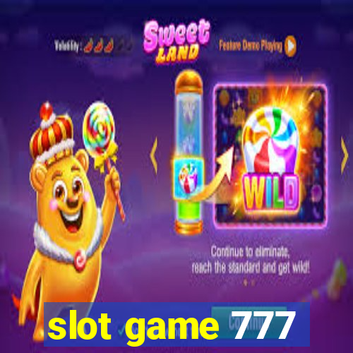 slot game 777