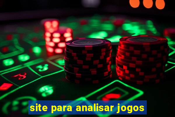 site para analisar jogos