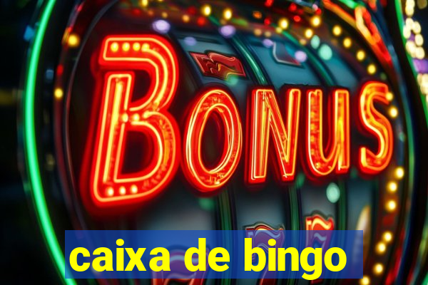 caixa de bingo