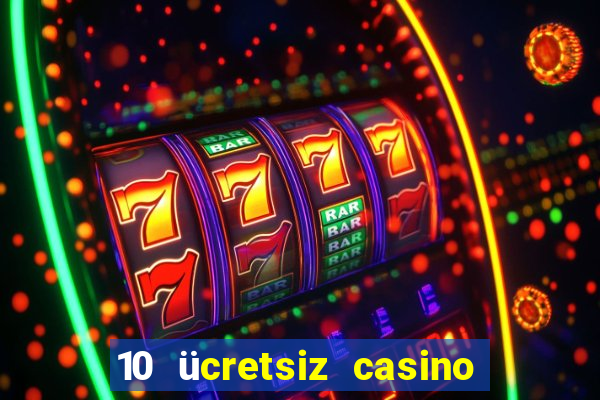 10 ücretsiz casino bonusu depozito yok