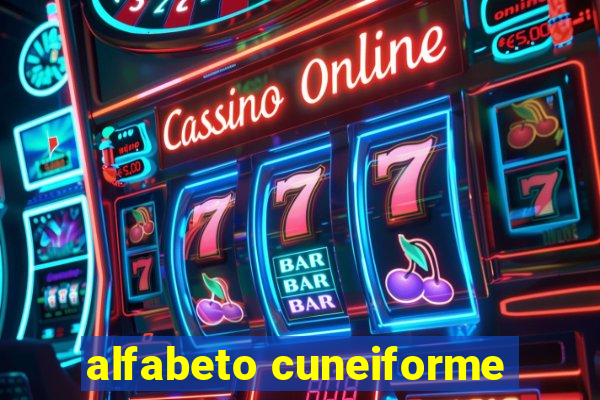 alfabeto cuneiforme