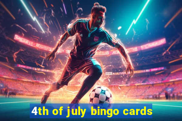 4th of july bingo cards