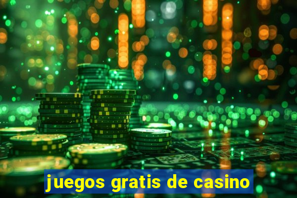 juegos gratis de casino