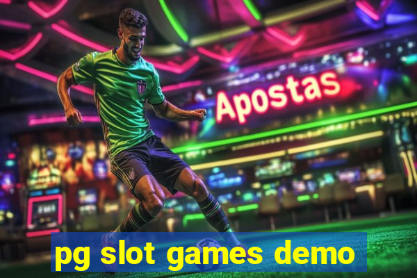 pg slot games demo