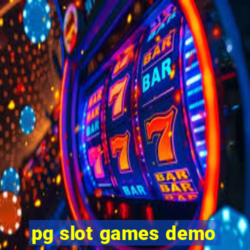 pg slot games demo