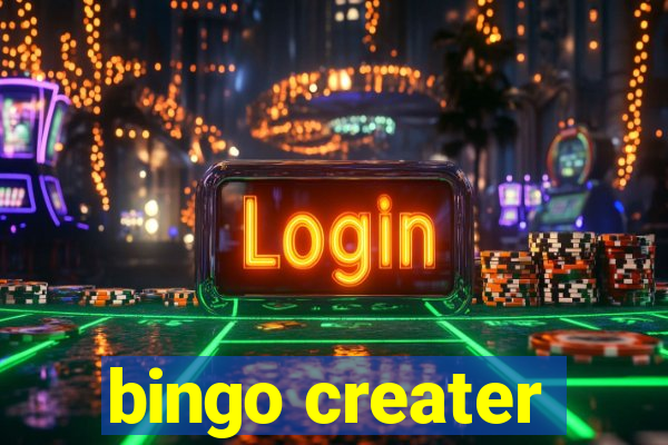 bingo creater