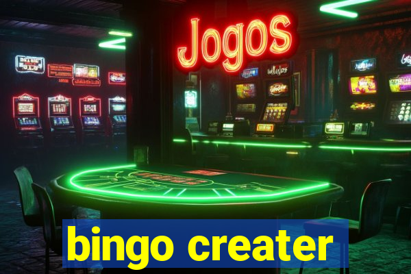 bingo creater