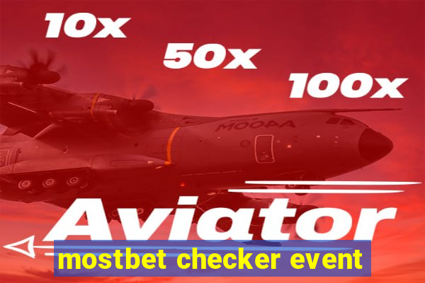 mostbet checker event