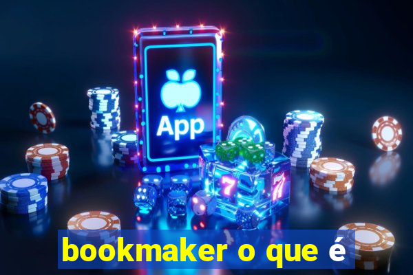 bookmaker o que é