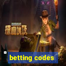 betting codes