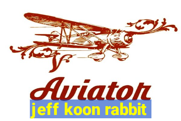 jeff koon rabbit