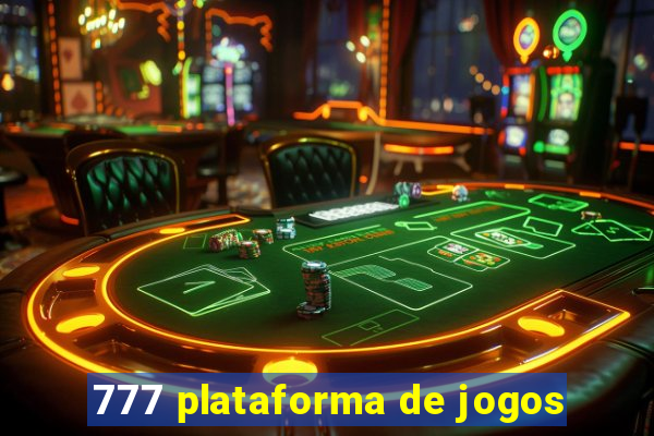 777 plataforma de jogos