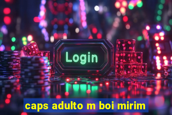 caps adulto m boi mirim