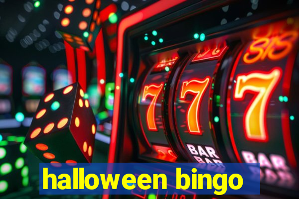 halloween bingo