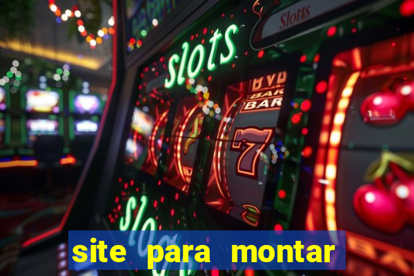 site para montar time de futebol