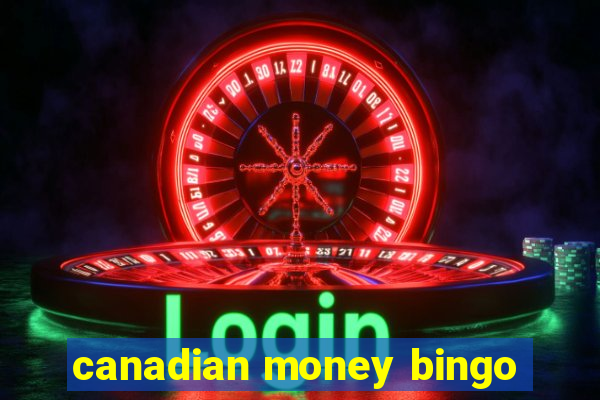 canadian money bingo