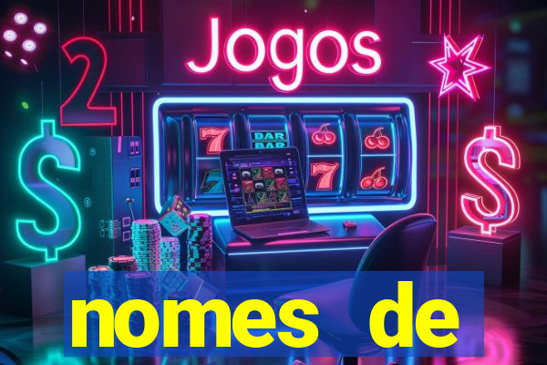 nomes de plataformas de jogos de cassino