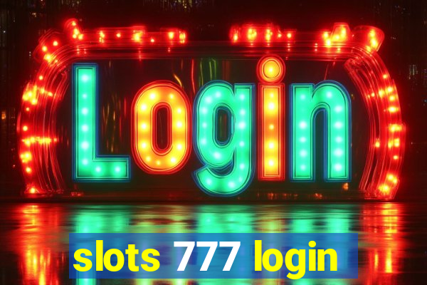 slots 777 login