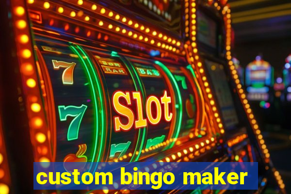 custom bingo maker