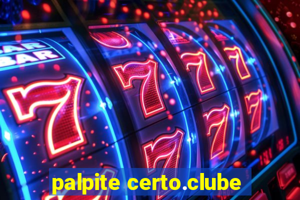 palpite certo.clube