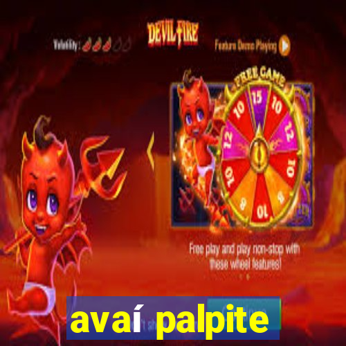 avaí palpite