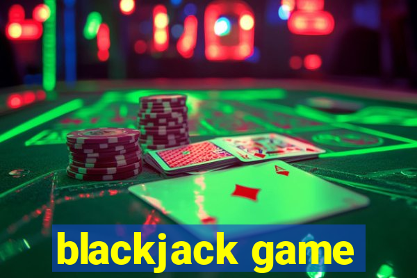 blackjack game