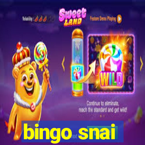 bingo snai