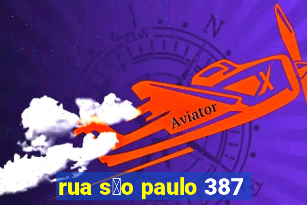 rua s茫o paulo 387