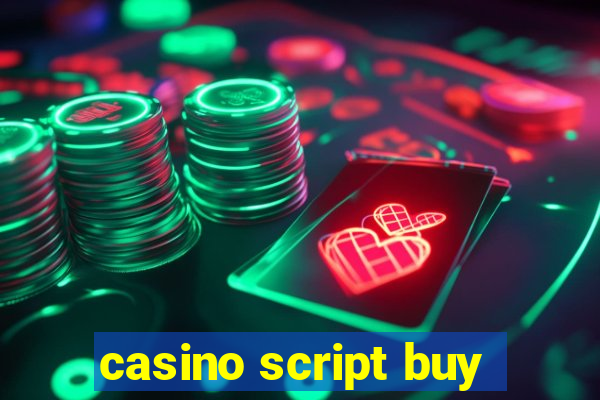 casino script buy