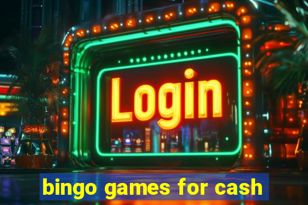 bingo games for cash