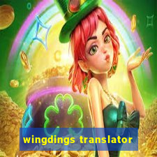 wingdings translator