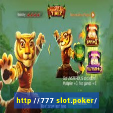 http //777 slot.poker/