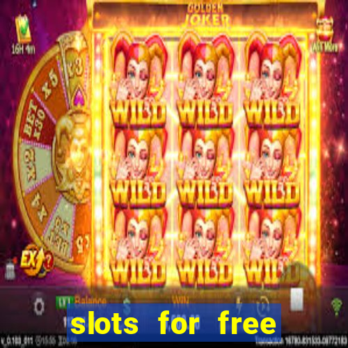 slots for free with bonus