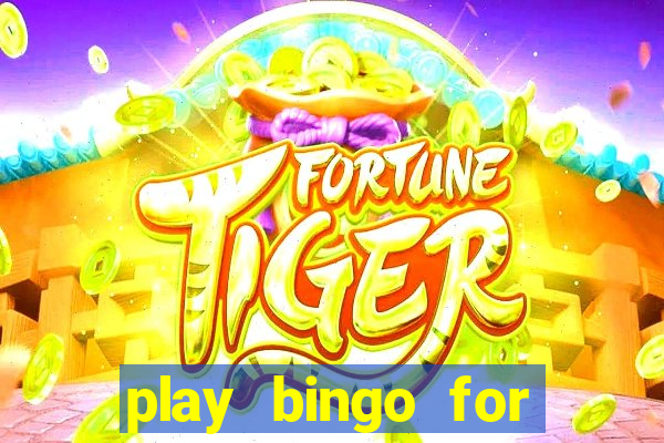 play bingo for free win real money