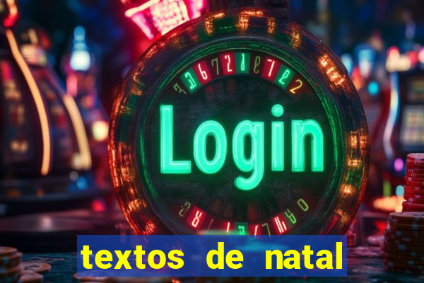 textos de natal para leitura