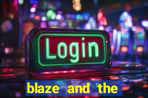 blaze and the monster machines logo font